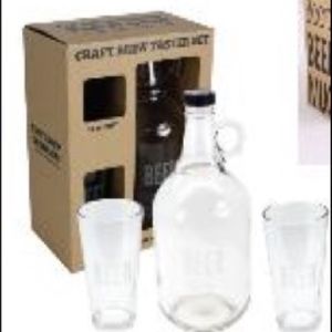 Growler and Pint gift set
